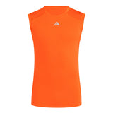 adidas Men's Techfit Compression Sleeveless T-Shirt - AEROREADY Muscle Support for Training
