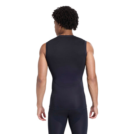 adidas Men's Techfit Compression Sleeveless T-Shirt - AEROREADY Muscle Support for Training