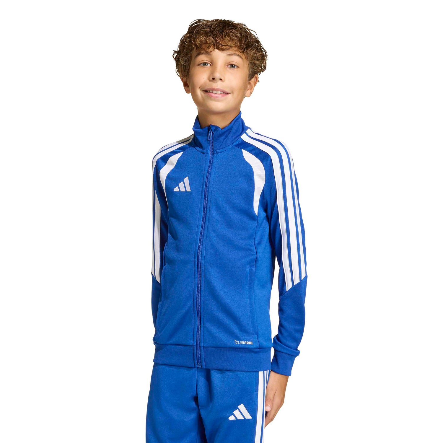 adidas Unisex Kids' Tiro 26 Soccer Training Jacket - Streamlined Warmth for the Pitch