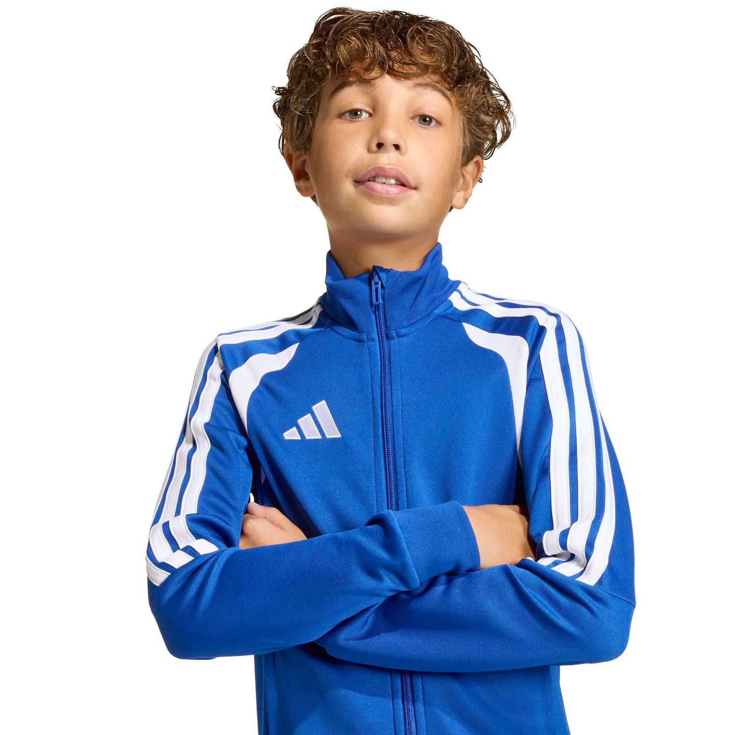 adidas Unisex Kids' Tiro 26 Soccer Training Jacket - Streamlined Warmth for the Pitch