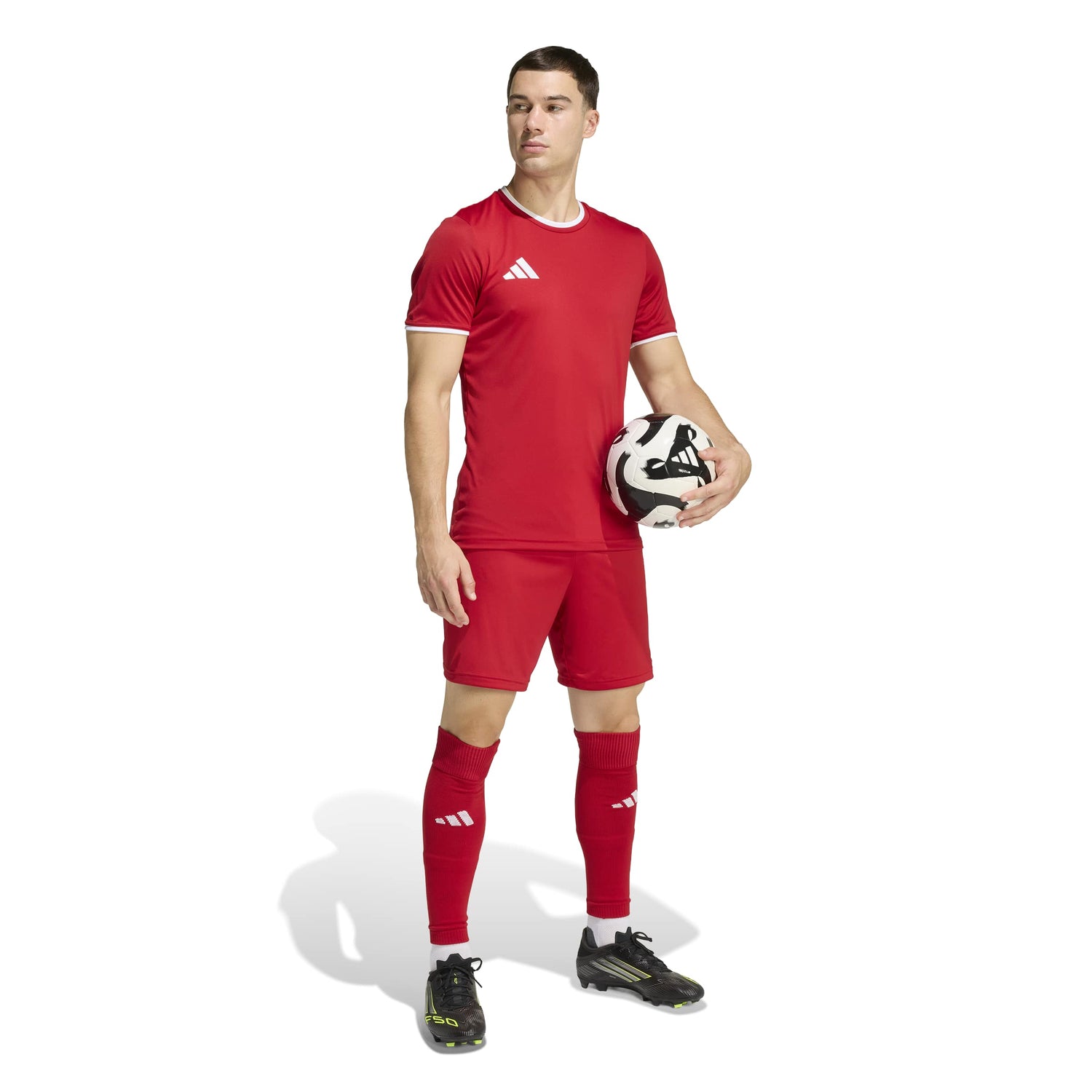 adidas Men's Entrada 26 Soccer Shorts ��Breathable ClimaCool Performance