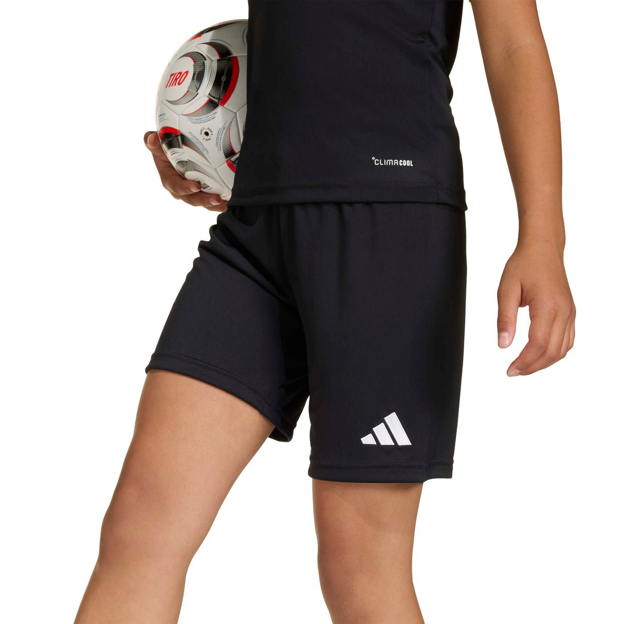 adidas Unisex Kids' Entrada 26 Soccer Shorts – Breathable Climacool Comfort