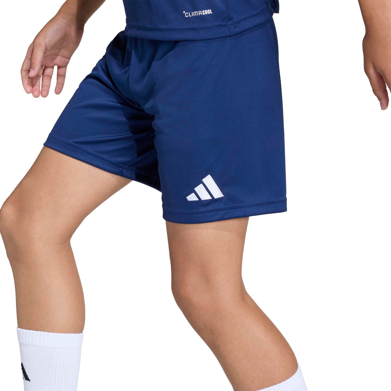adidas Unisex Kids' Entrada 26 Soccer Shorts – Breathable Climacool Comfort