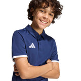 adidas Unisex Junior Entrada26 Polo Shirt ��ClimaCool Breathability for Soccer