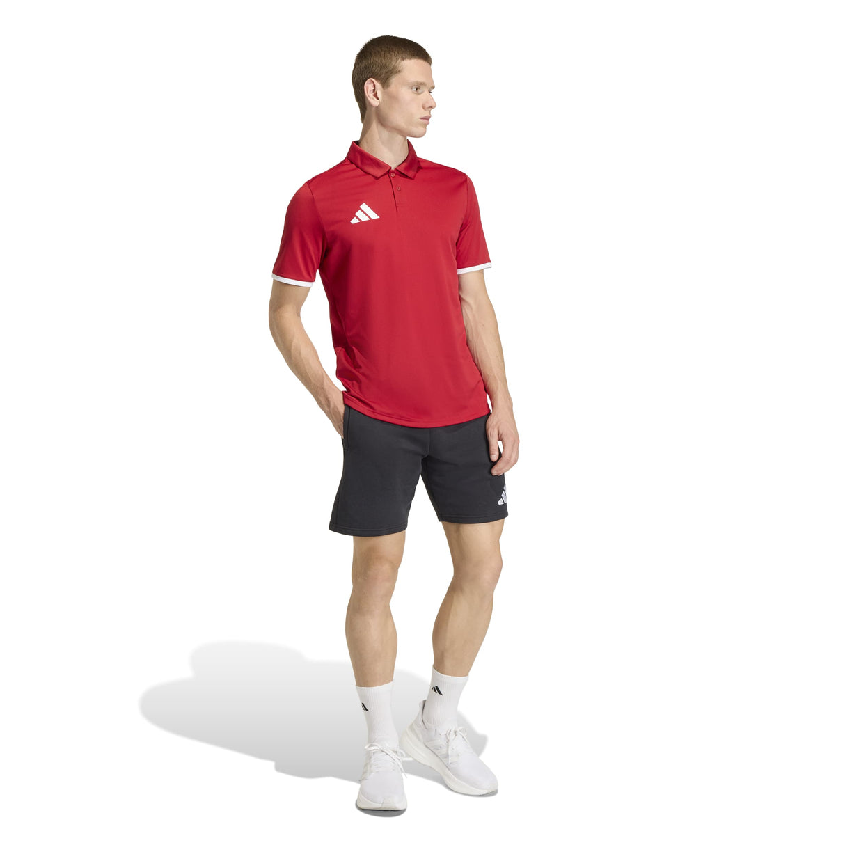 adidas Men's Entrada 26 Polo Shirt – ClimaCool Moisture Management for Soccer
