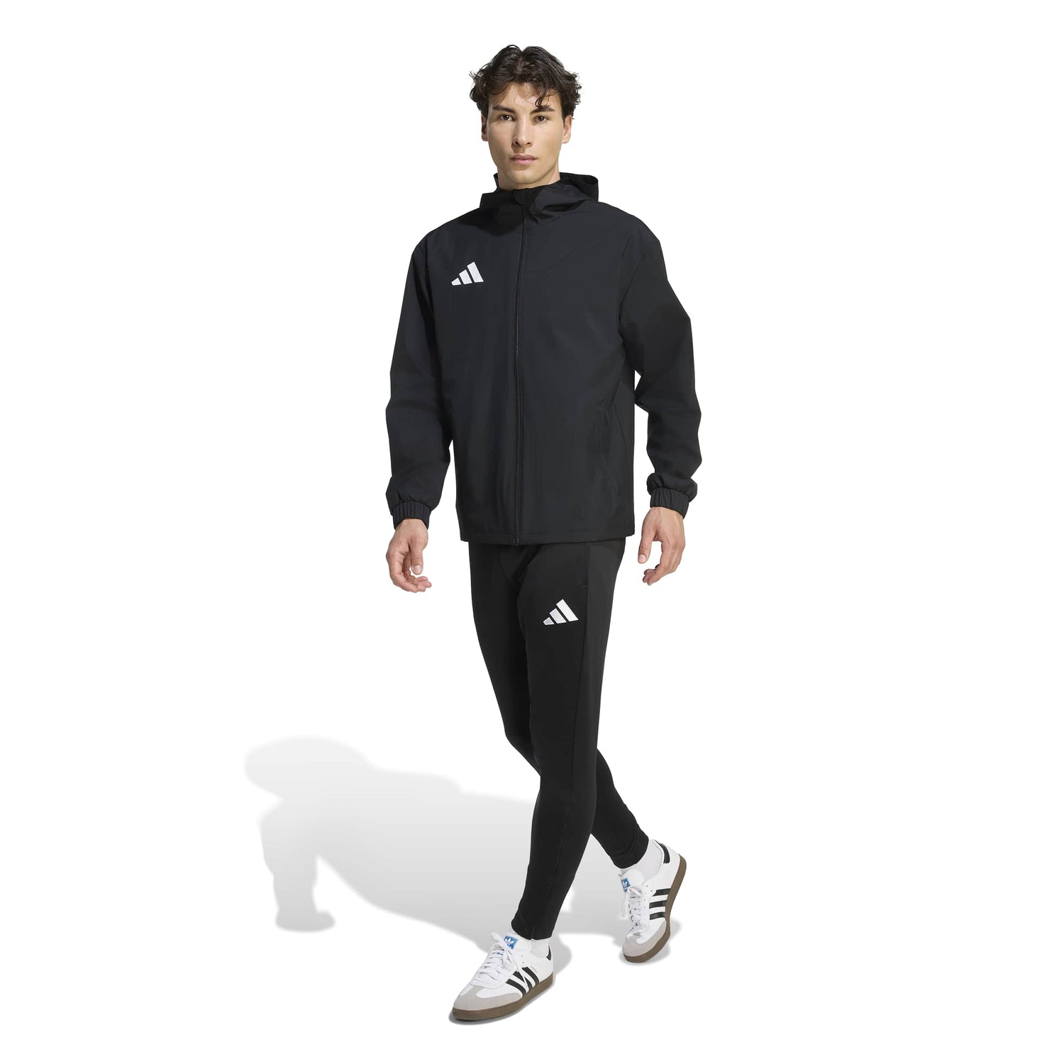 adidas Men's Entrada26 All Weather Jacket - Weather-Resistant Coverage for Soccer