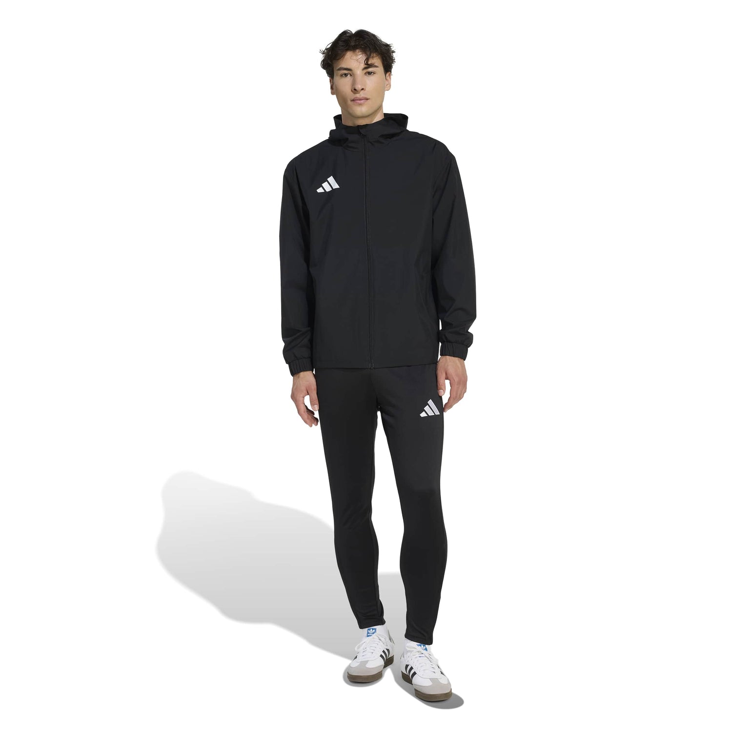 adidas Men's Entrada26 All Weather Jacket - Weather-Resistant Coverage for Soccer
