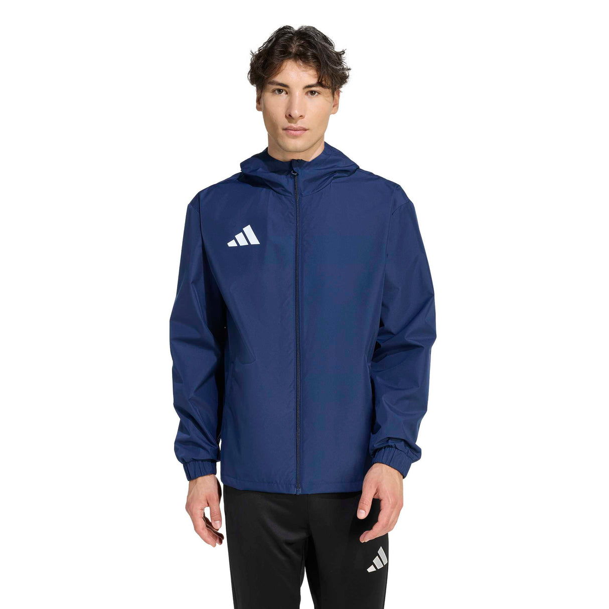 adidas Men's Entrada26 All Weather Jacket - Weather-Resistant Coverage for Soccer
