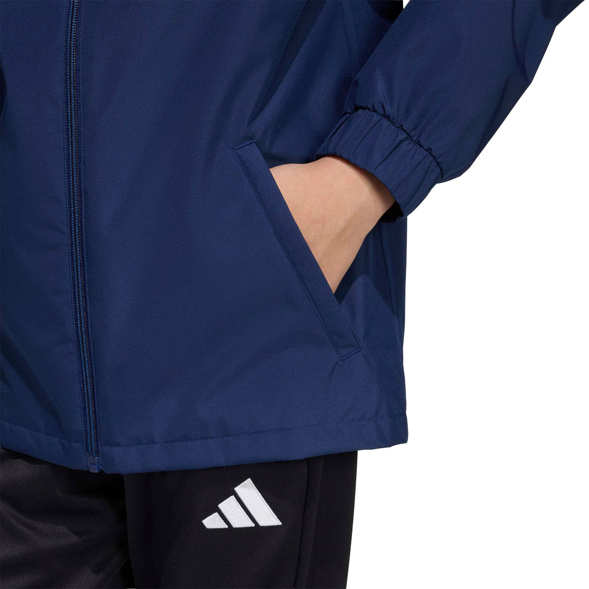 adidas Kids' Unisex Entrada 26 All Weather Jacket – Durable Protection for Soccer