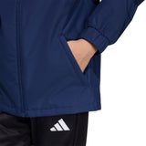 adidas Kids' Unisex Entrada 26 All Weather Jacket – Durable Protection for Soccer