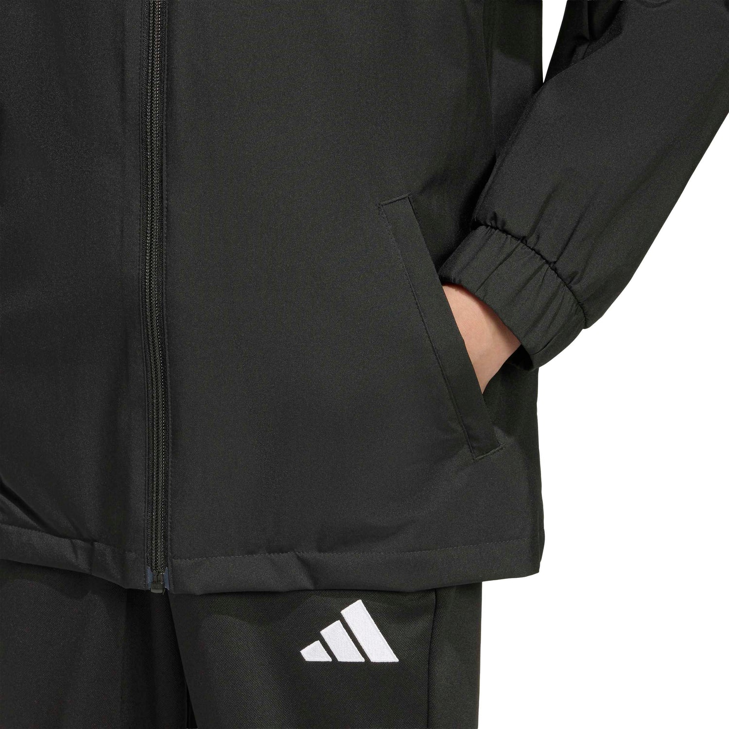 adidas Kids' Unisex Entrada 26 All Weather Jacket – Durable Protection for Soccer