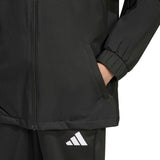 adidas Kids' Unisex Entrada 26 All Weather Jacket – Durable Protection for Soccer