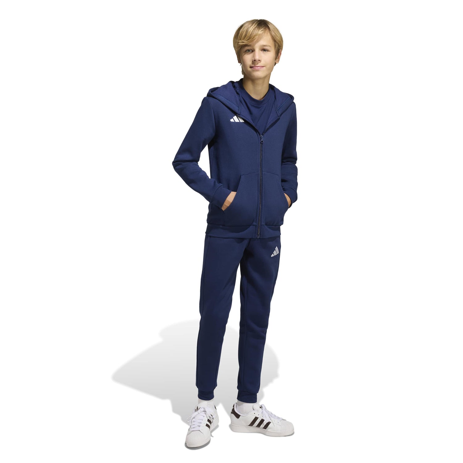 adidas Junior Unisex Entrada26 Tracksuit Pants – Soft Fleece Warmth for Soccer