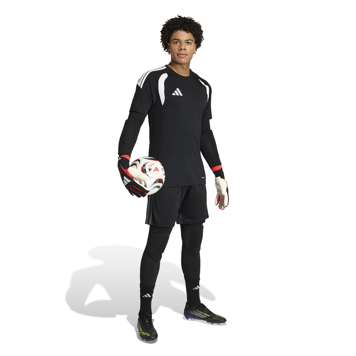 adidas Mens Padded Goalkeeper Baselayer Long Tights