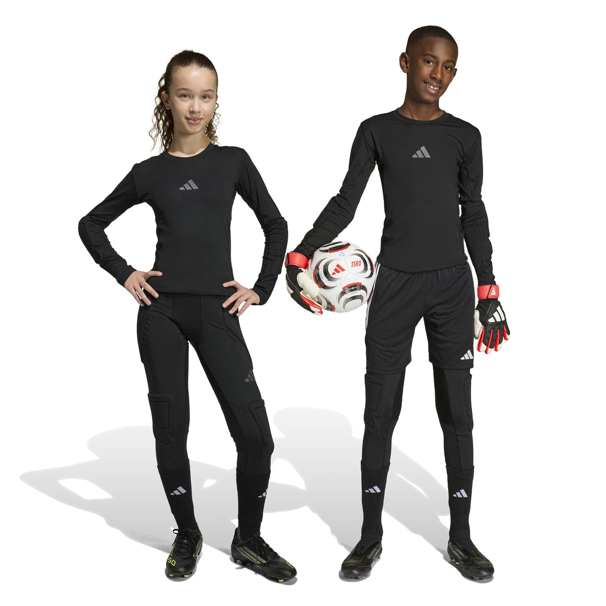 adidas Youth Padded Goalkeeper Baselayer Long Tights