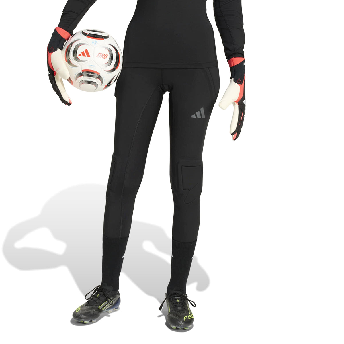 adidas Womens Padded Goalkeeper Baselayer Long Tights