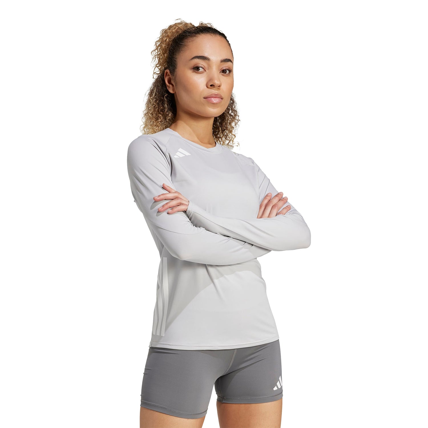 adidas Women's Hilo Long Sleeve Jersey – ClimaCool Breathability for Volleyball