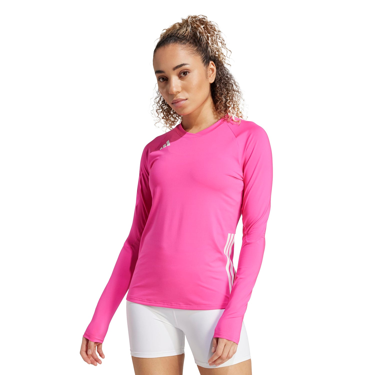 adidas Women's Hilo Long Sleeve Jersey – ClimaCool Breathability for Volleyball