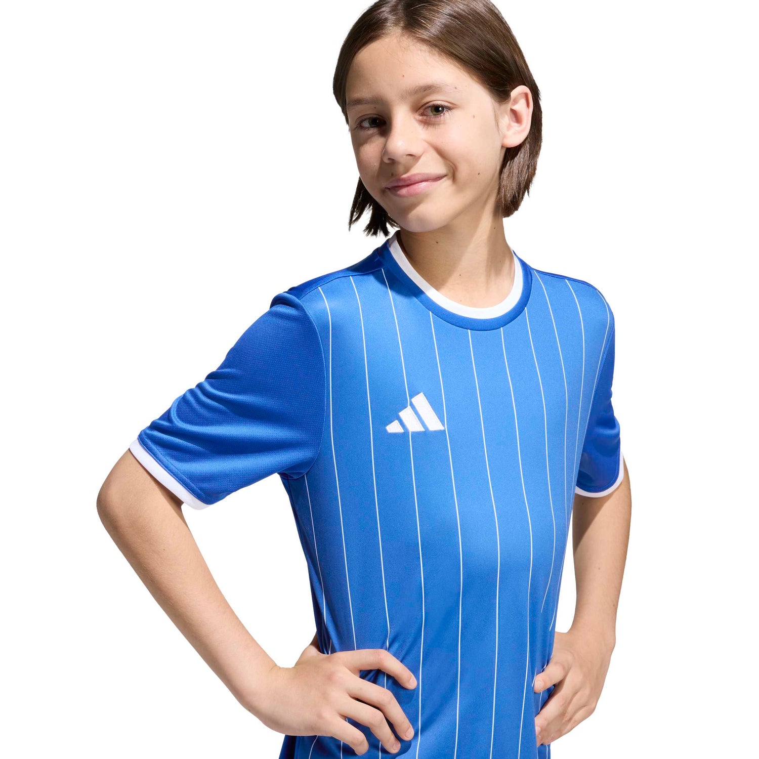 adidas Kids' Unisex Entrada 26 Graphic Soccer Jersey – Breathable ClimaCool