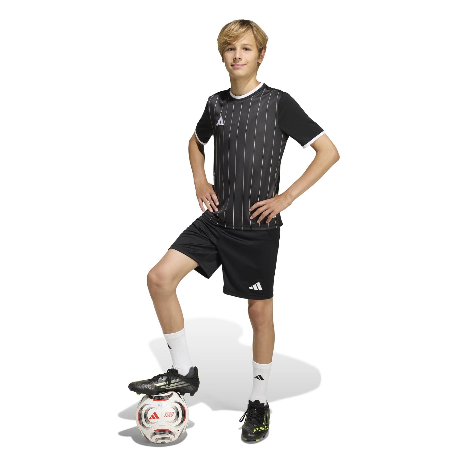 adidas Kids' Unisex Entrada 26 Graphic Soccer Jersey – Breathable ClimaCool