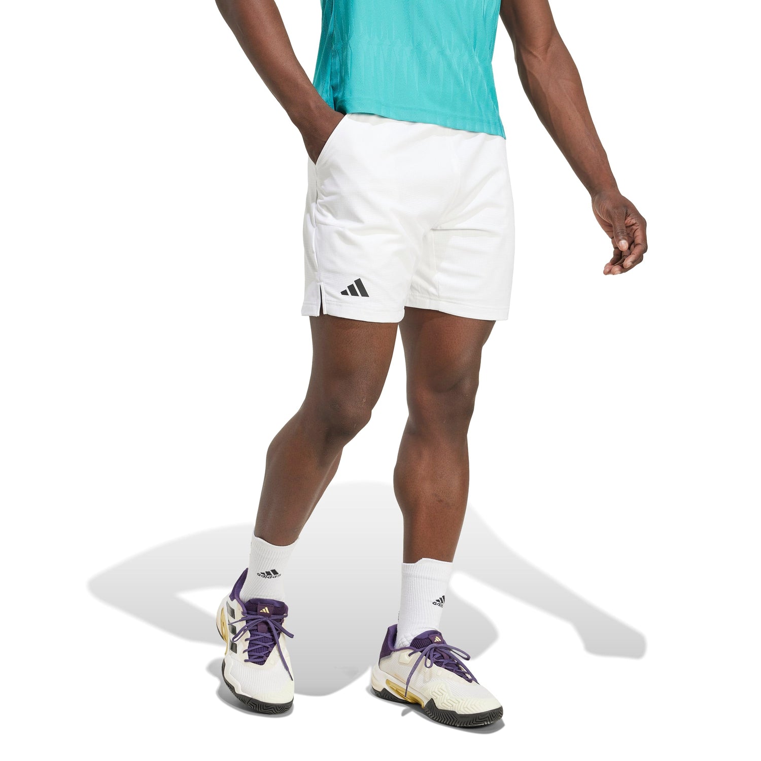 adidas Men's Gameset Tennis Shorts – Ergonomic Stretch for Court Play