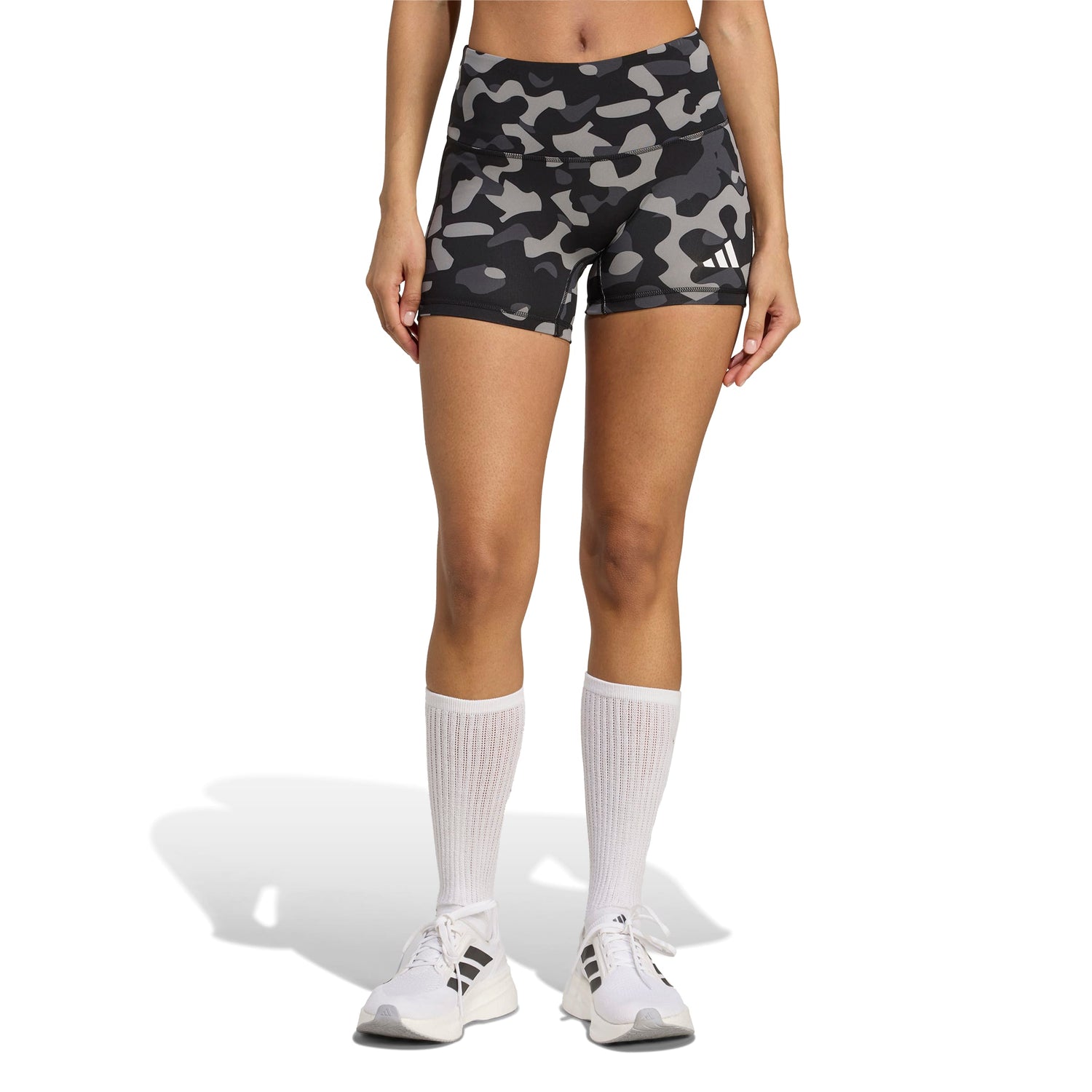 adidas Womens Camo Print Volleyball Shorts