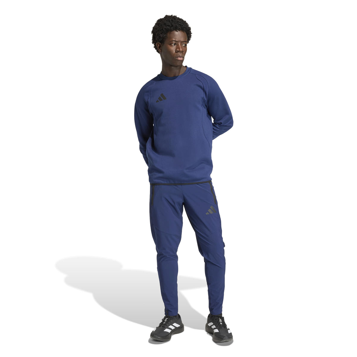 adidas Mens Tiro Travel Crew Sweatshirt