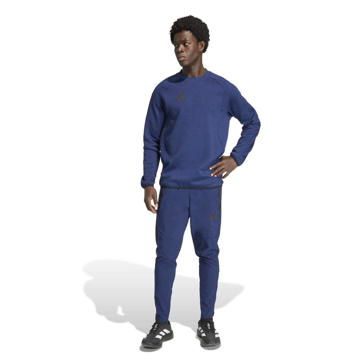 adidas Mens Tiro Travel Crew Sweatshirt