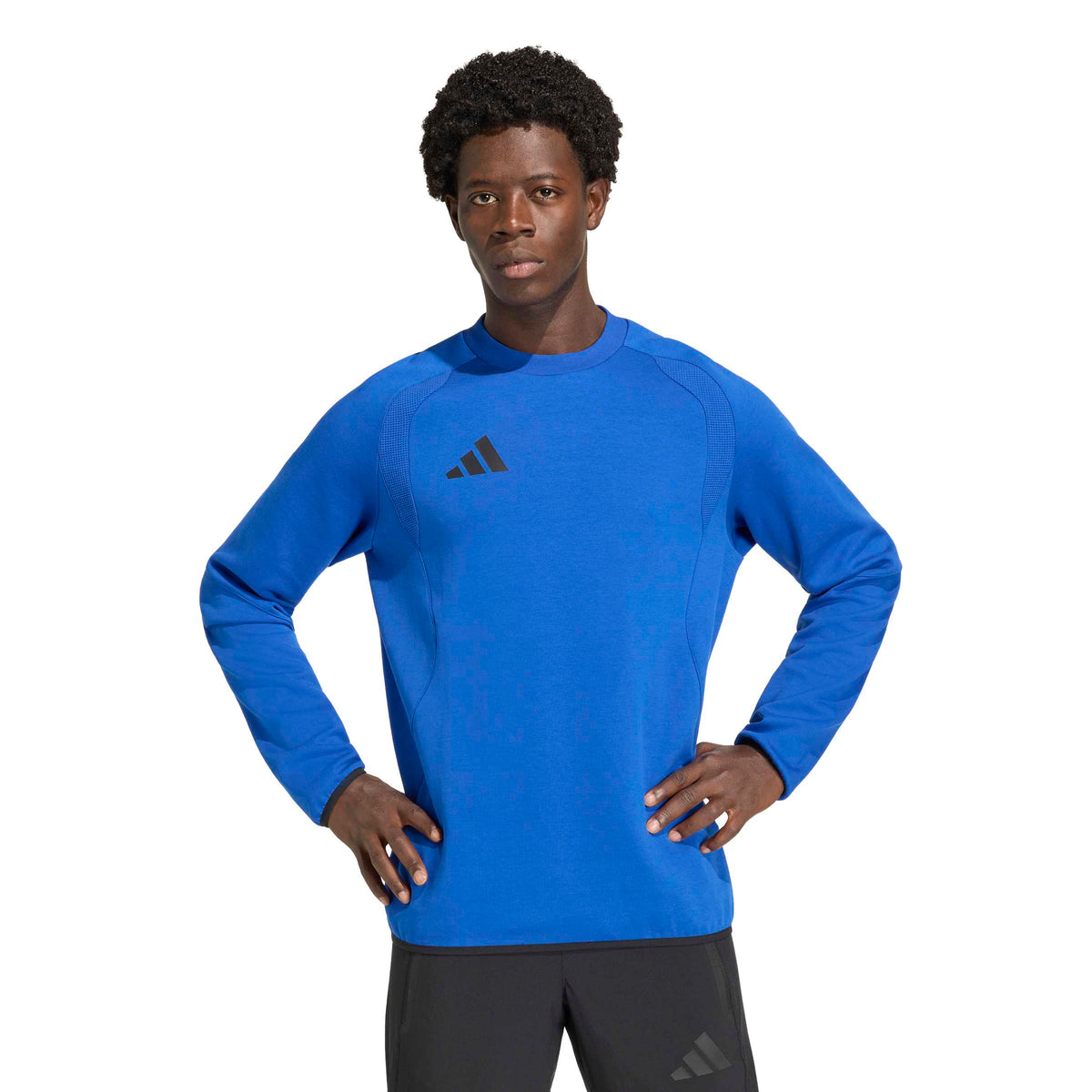 adidas Mens Tiro Travel Crew Sweatshirt