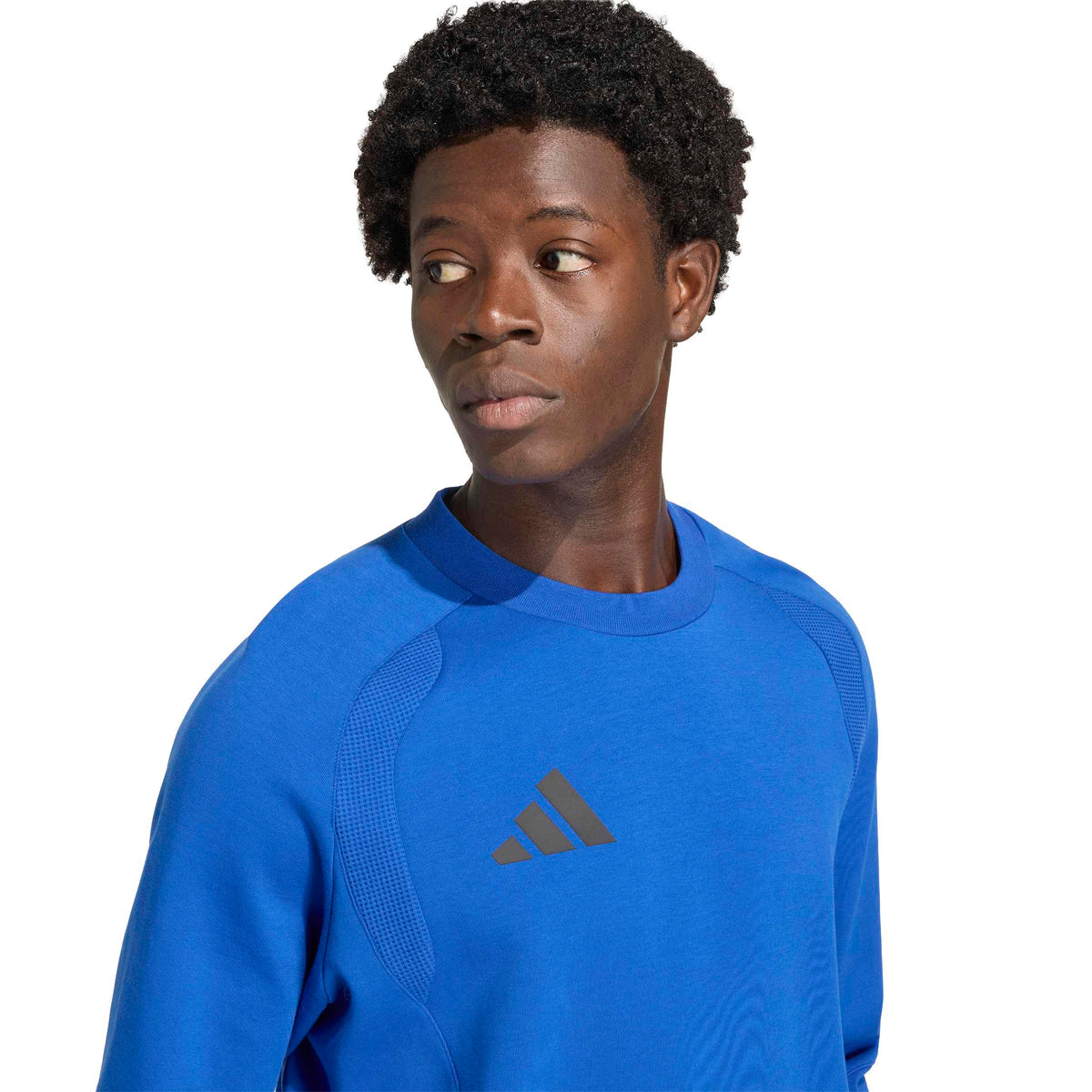 adidas Mens Tiro Travel Crew Sweatshirt