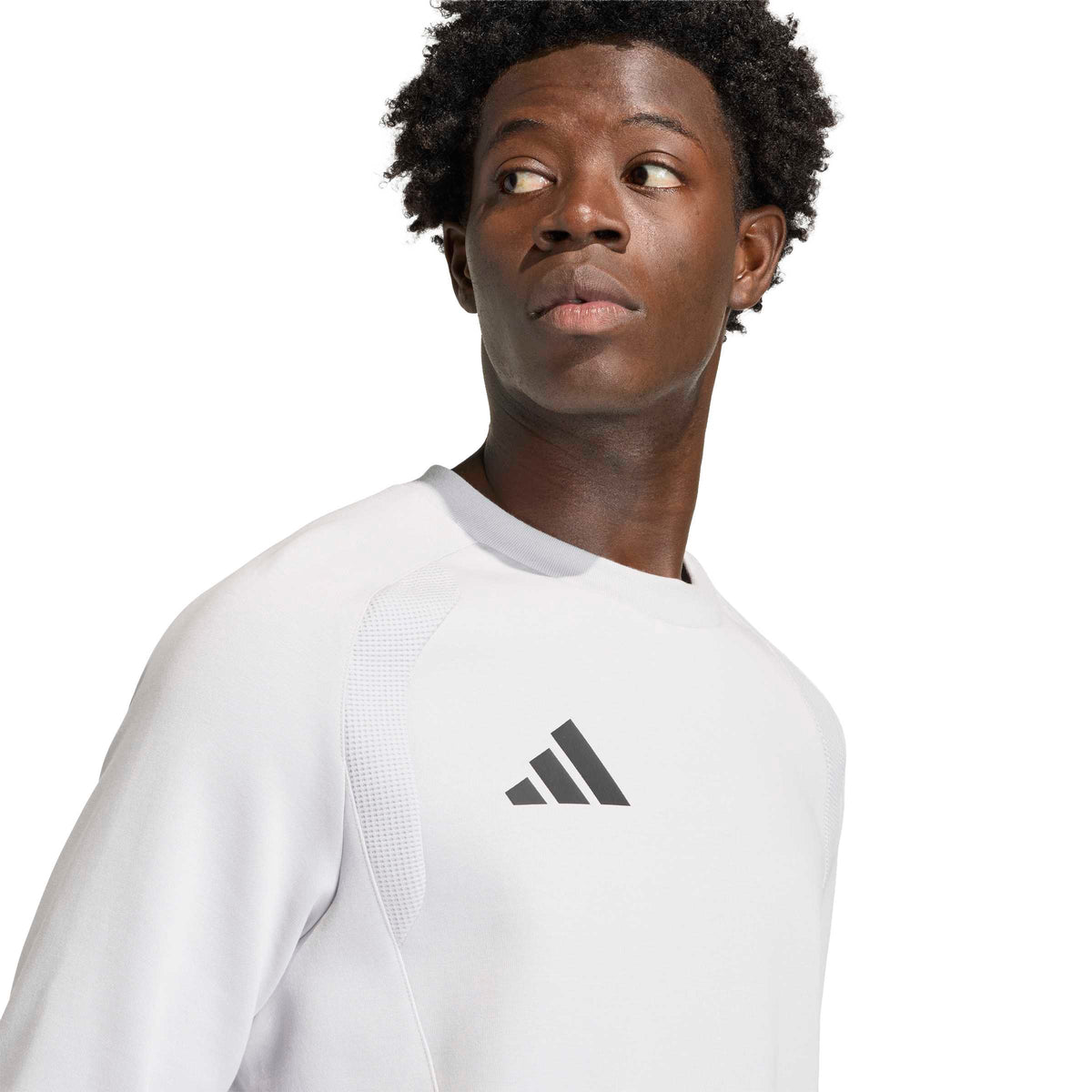 adidas Mens Tiro Travel Crew Sweatshirt
