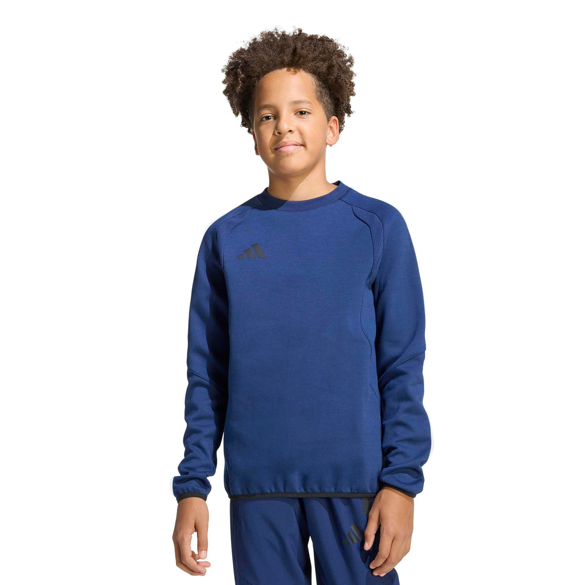 adidas Youth Tiro Travel Crew Sweatshirt