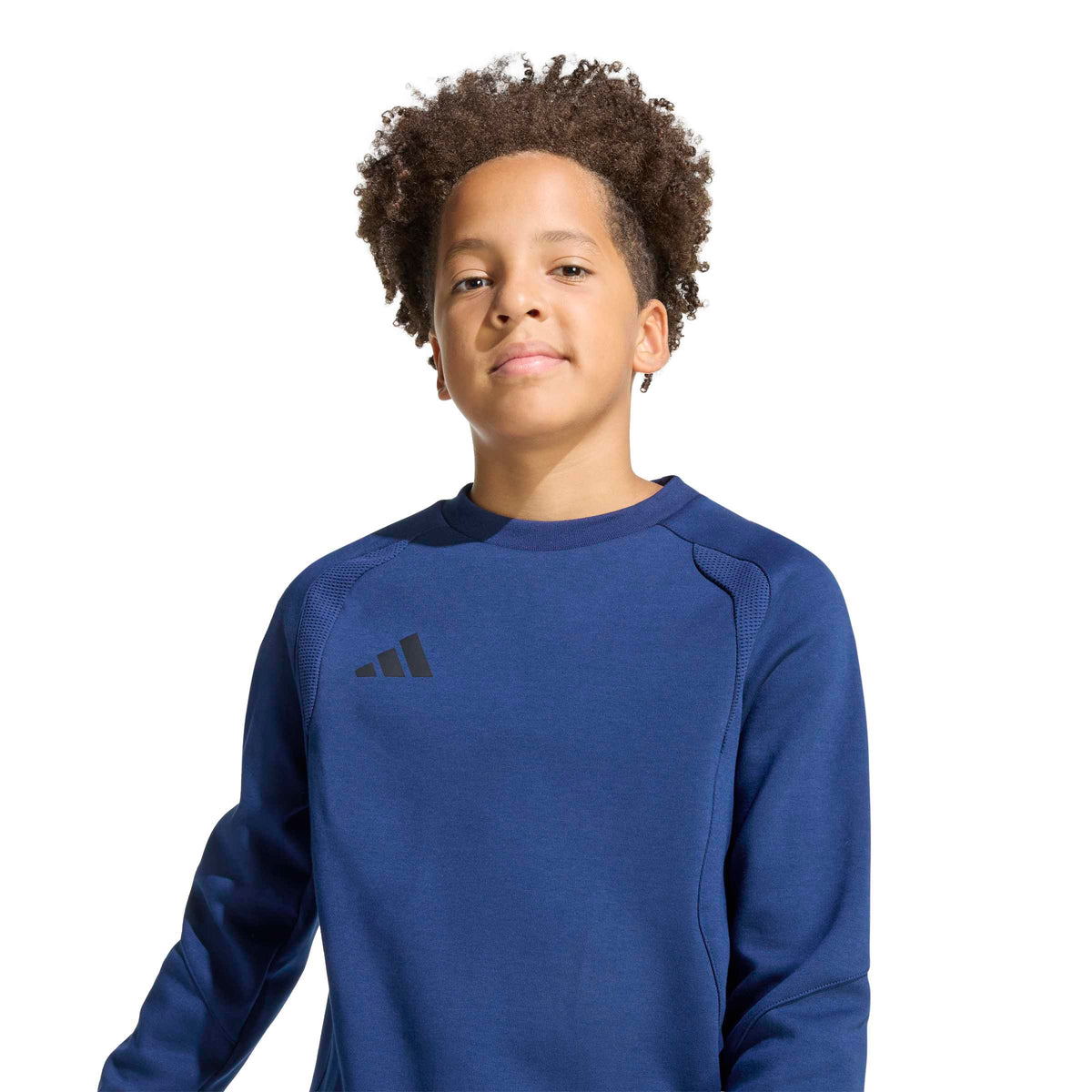 adidas Youth Tiro Travel Crew Sweatshirt