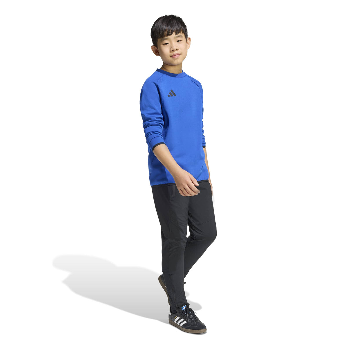 adidas Youth Tiro Travel Crew Sweatshirt