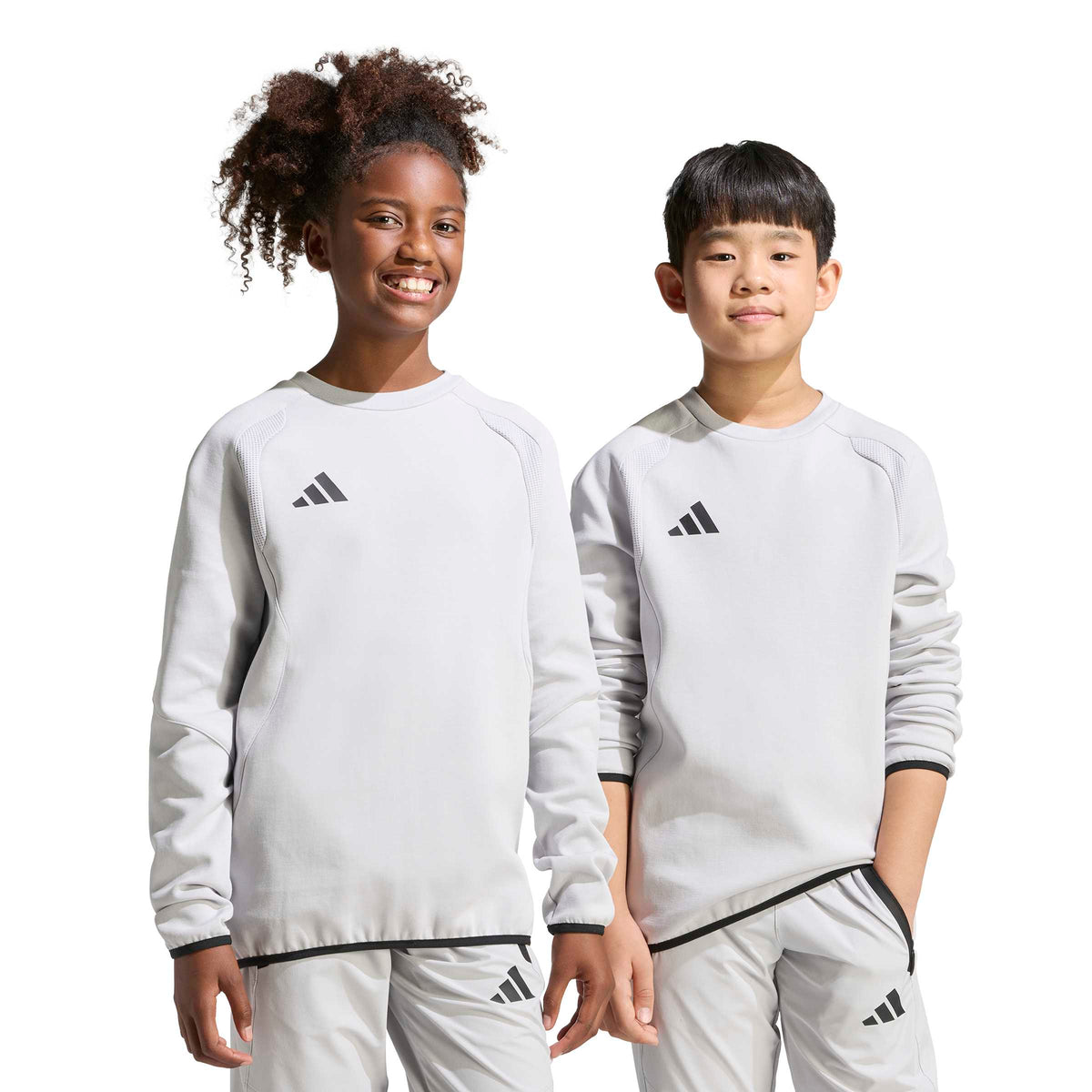 adidas Youth Tiro Travel Crew Sweatshirt