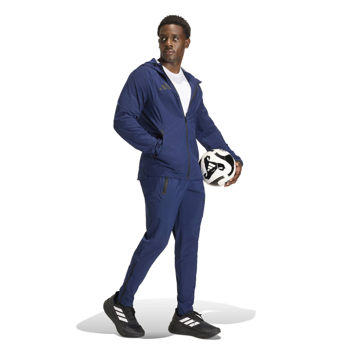 adidas Mens Tiro Travel Windbreaker Jacket