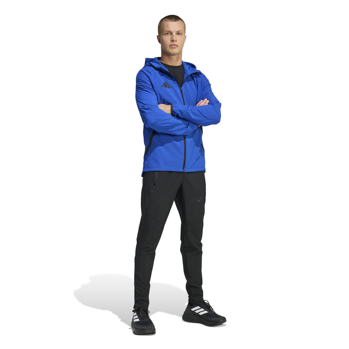 adidas Mens Tiro Travel Windbreaker Jacket