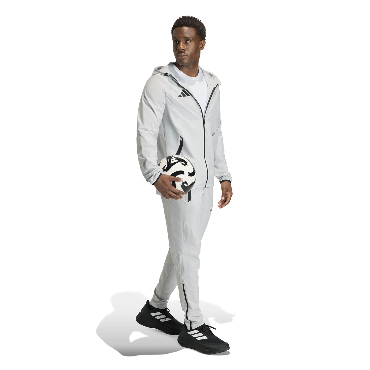 adidas Mens Tiro Travel Windbreaker Jacket