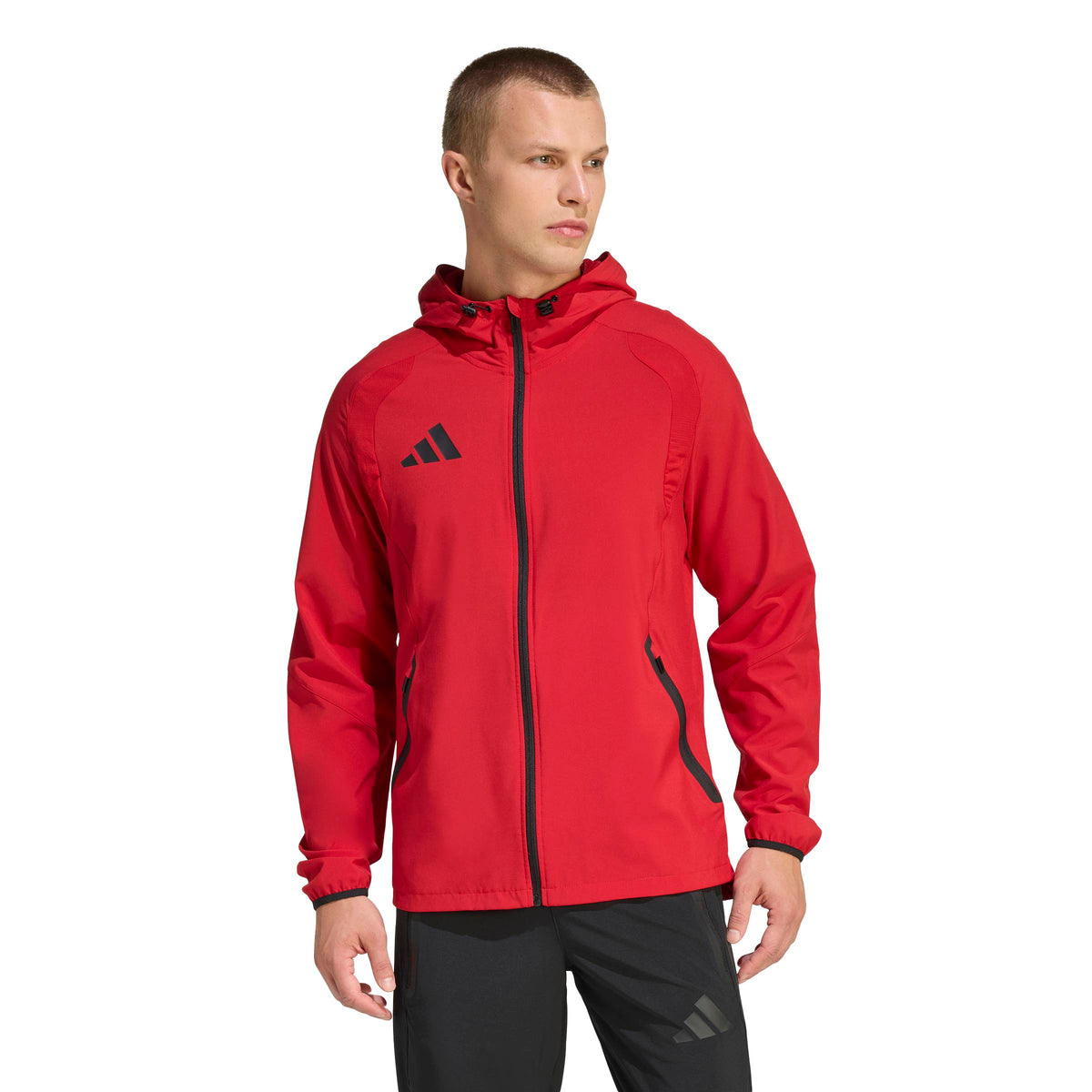 adidas Mens Tiro Travel Windbreaker Jacket