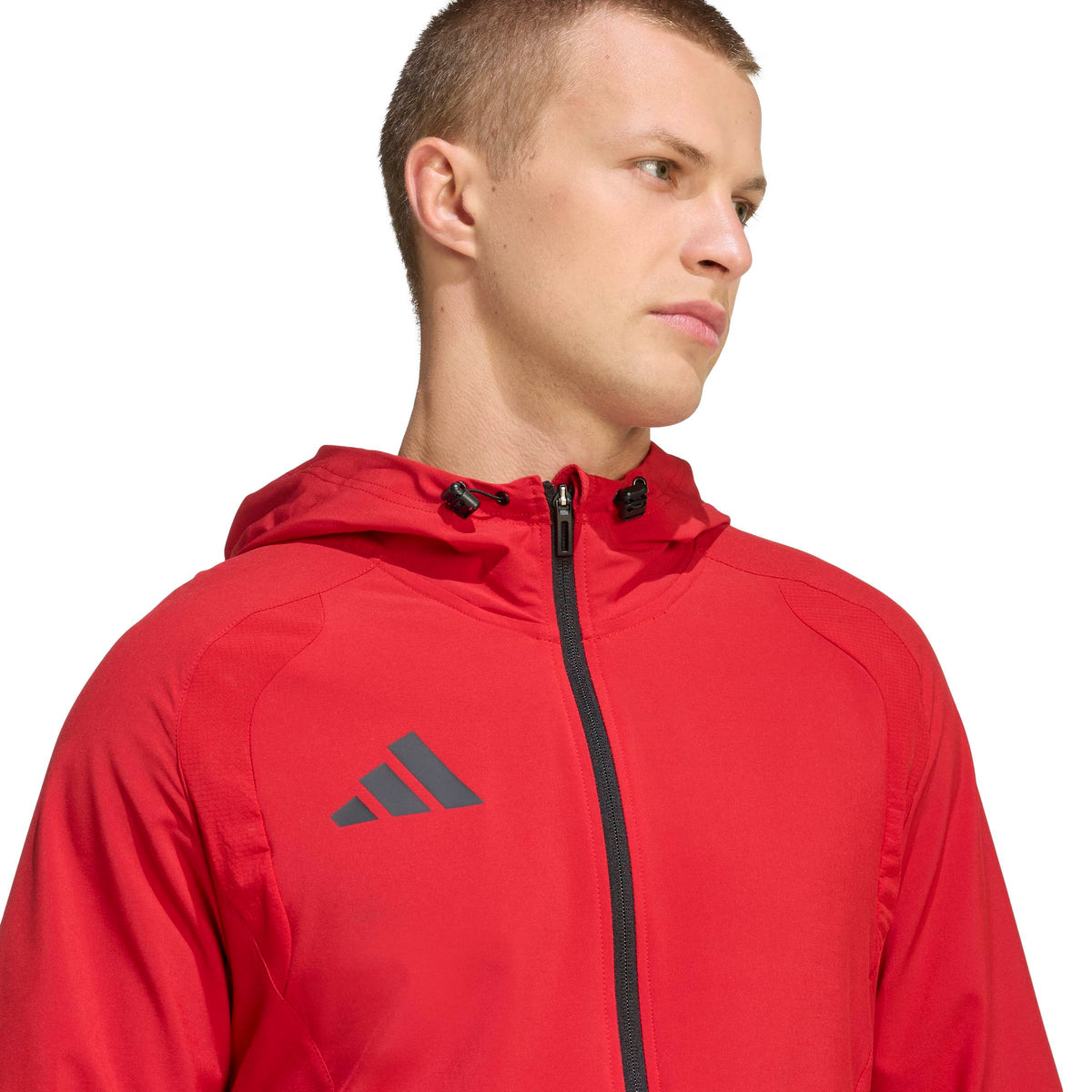adidas Mens Tiro Travel Windbreaker Jacket