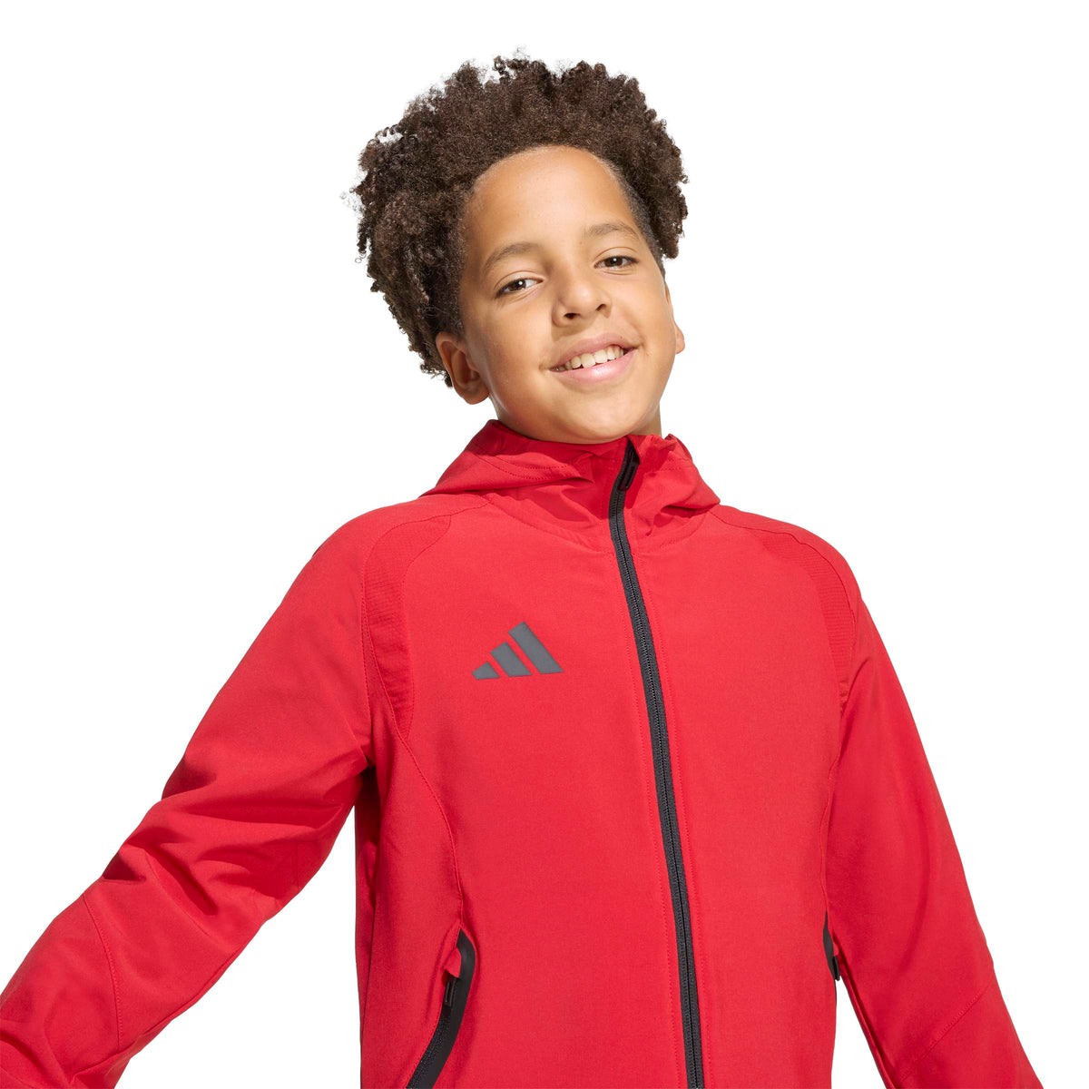 adidas Youth Tiro Travel Windbreaker Jacket