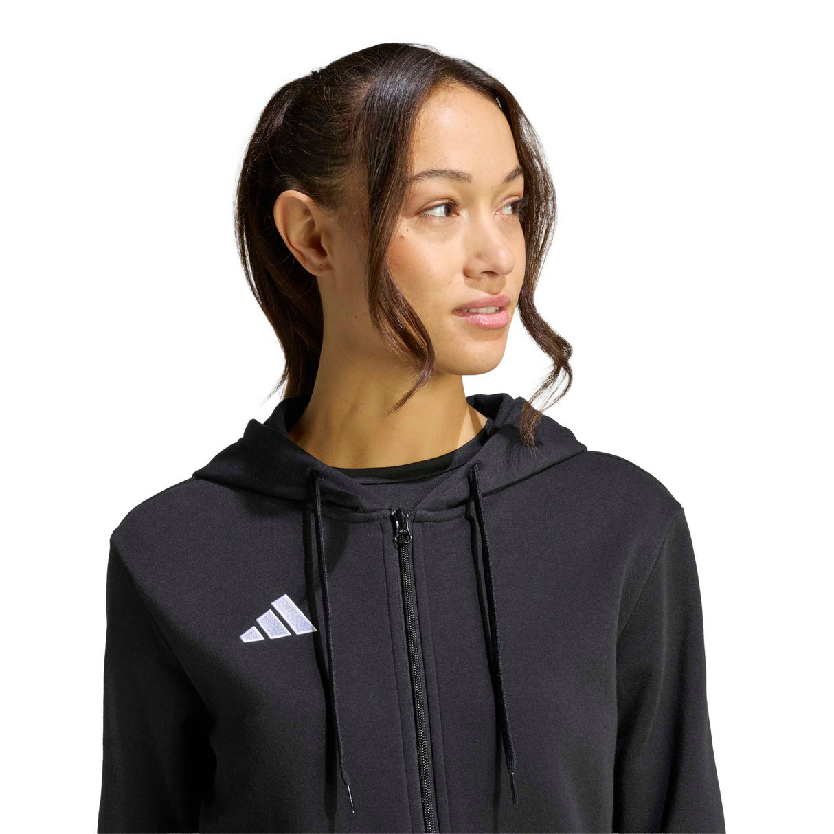 adidas Women's Entrada 26 Full Zip Hoodie – Soft Comfort for Soccer
