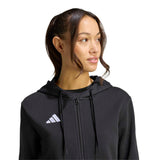 adidas Women's Entrada 26 Full Zip Hoodie – Soft Comfort for Soccer