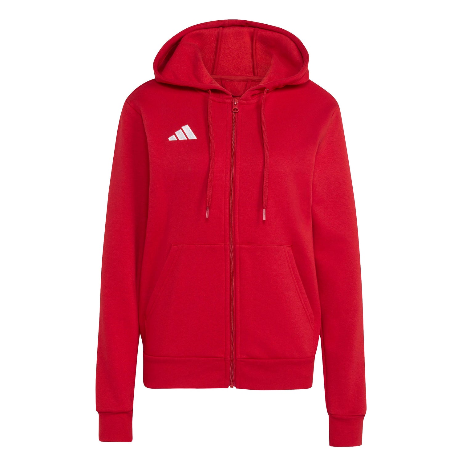 adidas Women's Entrada 26 Full Zip Hoodie – Soft Comfort for Soccer