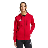 adidas Women's Entrada 26 Full Zip Hoodie – Soft Comfort for Soccer