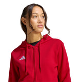 adidas Women's Entrada 26 Full Zip Hoodie – Soft Comfort for Soccer