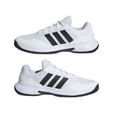 adidas Men's GameCourt 2 Tennis Shoes – Lateral Stability for All-Court Performance