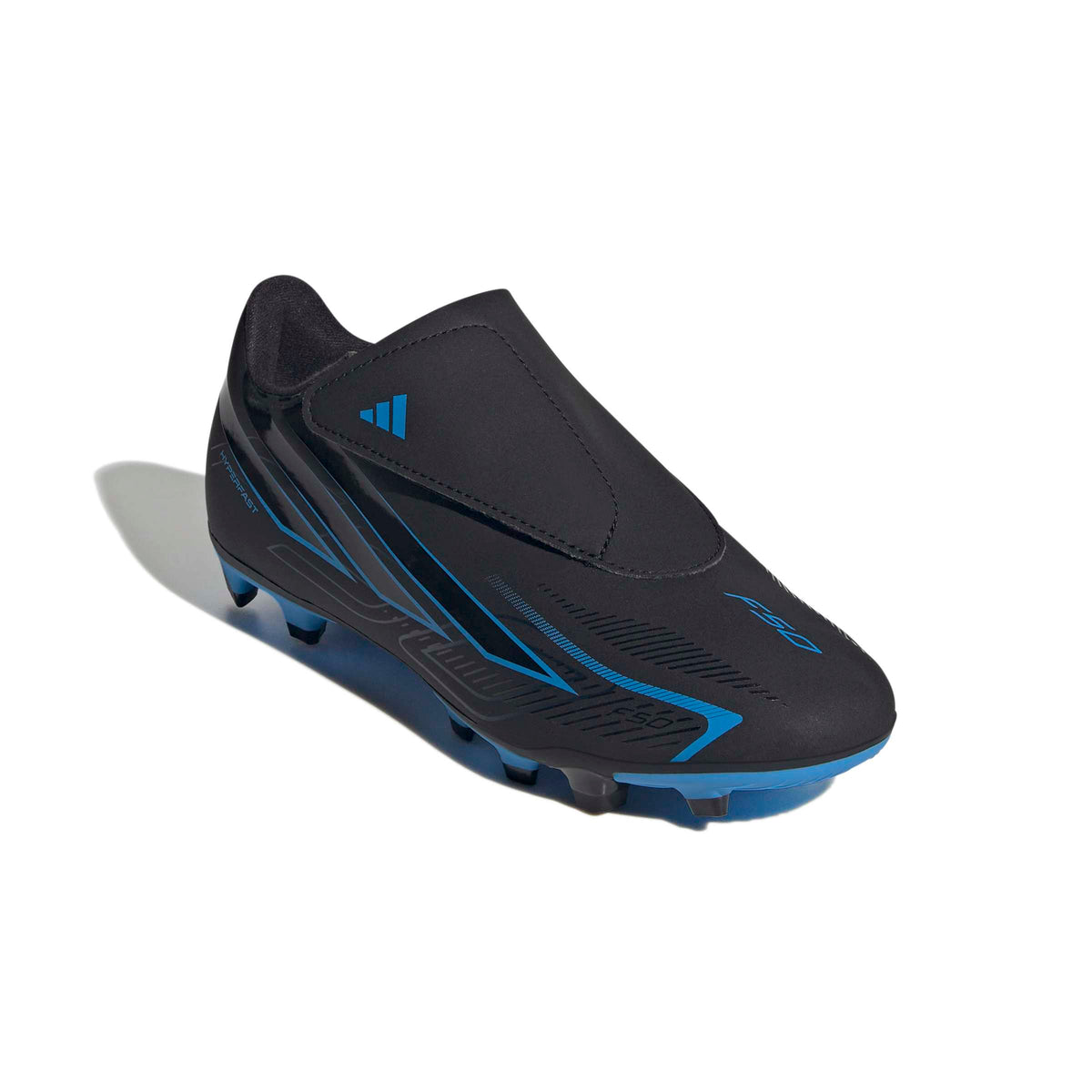 adidas Youth Soccer F50 Hyperfast Club Hook and Loop Cleats