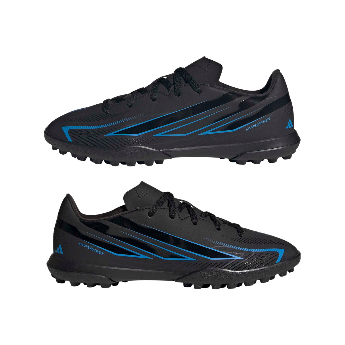 adidas Youth Soccer F50 Hyperfast Club Turf Shoes