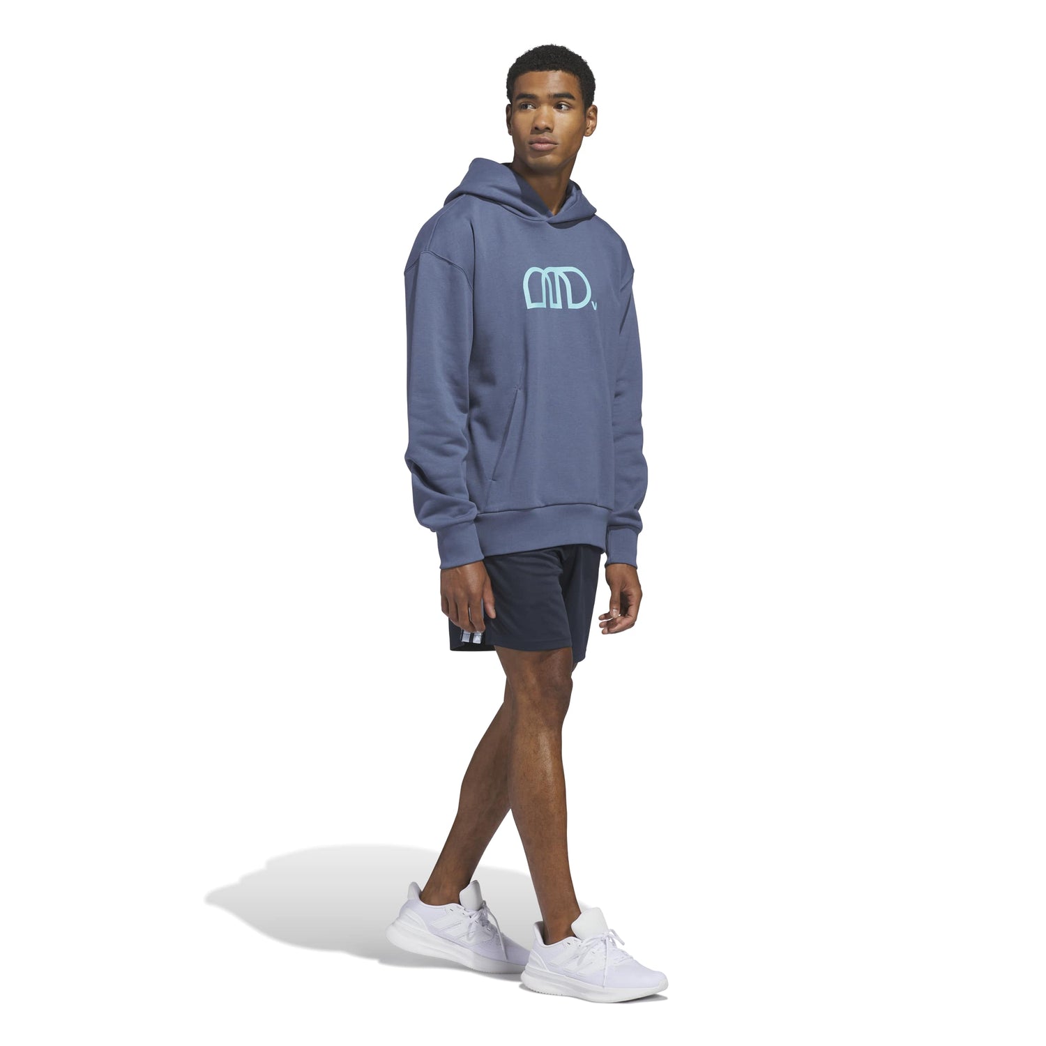 adidas Unisex LOVB City Graphics Hoodie – Snug Hood Comfort for Volleyball